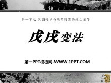 《戊戌变法》列强侵华与晚晴时期的救亡图存PPT课件2
