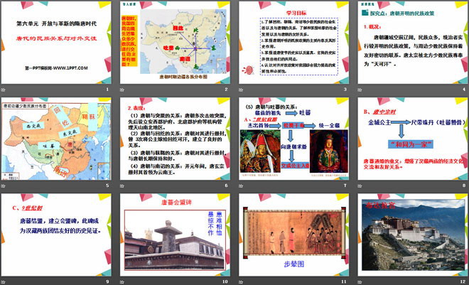 《唐代的民族关系与对外交往》开放与革新的隋唐时代PPT课件2