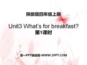 《What/s for Breakfast?》PPT