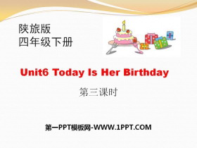 《Today Is Her Birthday》PPT下载