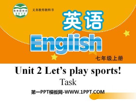 《Let/s play sports》TaskPPT