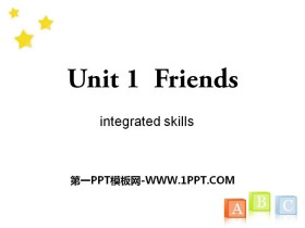 《Friends》integrated skillsPPT