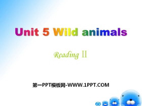 《Wild animals》ReadingPPT课件