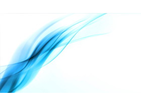 简洁蓝色抽象烟雾幻灯片背景图片