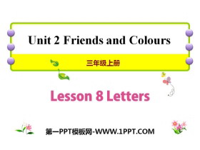 《Letters》Friends and Colours PPT课件