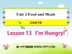 《I/m Hungry!》Food and Meals PPT