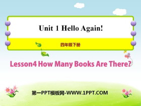 《How Many Books Are There?》Hello Again! PPT课件