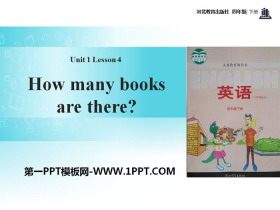 《How Many Books Are There?》Hello Again! PPT教学课件