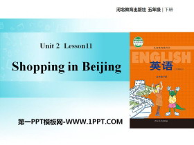 《Shopping in Beijing》In Beijing PPT教学课件