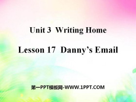 《Danny/s Email》Writing Home PPT