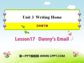 《Danny/s Email》Writing Home PPT课件