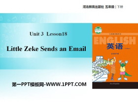 《Little Zeke Sends an Email》Writing Home PPT课件