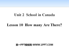 《How Many Are There?》School in Canada PPT课件