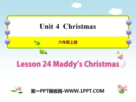 《Maddy/s Christmas》Christmas PPT教学课件