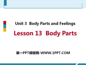 《Body Parts》Body Parts and Feelings PPT免费课件