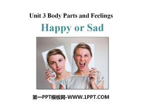 《Happy or Sad》Body Parts and Feelings PPT课件
