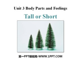 《Tall or Short》Body Parts and Feelings PPT