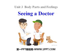 《Seeing a Doctor》Body Parts and Feelings PPT课件下载