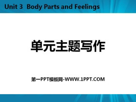 《单元主题写作》Body Parts and Feelings PPT