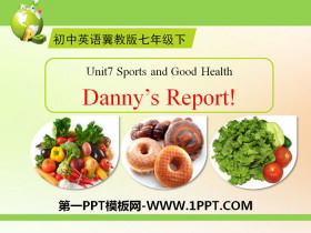 《Danny/s Report》Sports and Good Health PPT课件