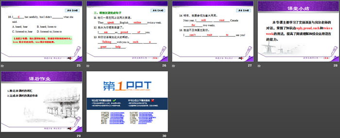 《Online Phone Calls》I Love Learning English PPT课件