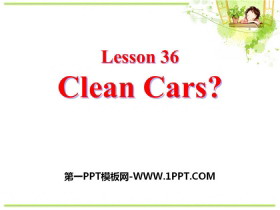 《Clean Cars?》Go with Transportation! PPT