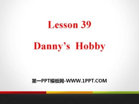 《Danny/s Hobby》Enjoy Your Hobby PPT教学课件