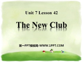 《The New Club》Enjoy Your Hobby PPT免费课件