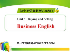《Business English》Buying and Selling PPT