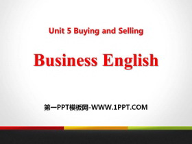 《Business English》Buying and Selling PPT教学课件