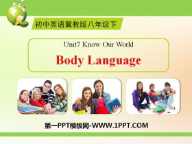 《Body Language》Know Our World PPT课件