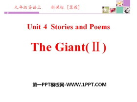 《The Giant(II)》Stories and Poems PPT