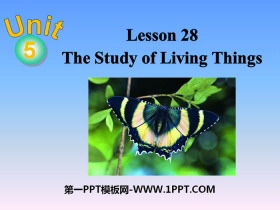 《The Study of Living Things》Look into Science! PPT课件