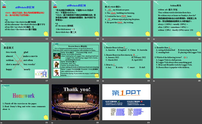 《Making Plays Is Fun》Movies and Theatre PPT
