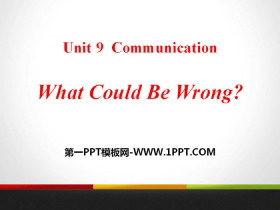 《What Could Be Wrong?》Communication PPT