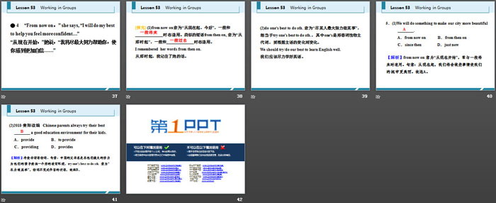 《Working in Groups》Communication PPT教学课件