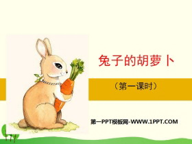 《兔子的胡萝卜》PPT