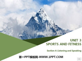 《Sports and Fitness》Listening and Speaking PPT