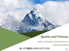 《Sports and Fitness》Discovering Useful Structures & Listening and Talking PPT