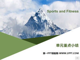《Sports and Fitness》单元重点小结PPT
