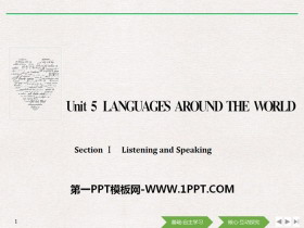 《Languages Around The World》Listening and Speaking PPT