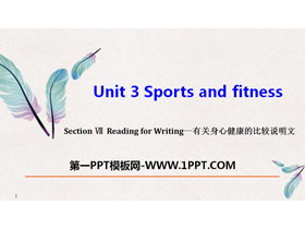 《Sports and Fitness》Reading for Writing PPT