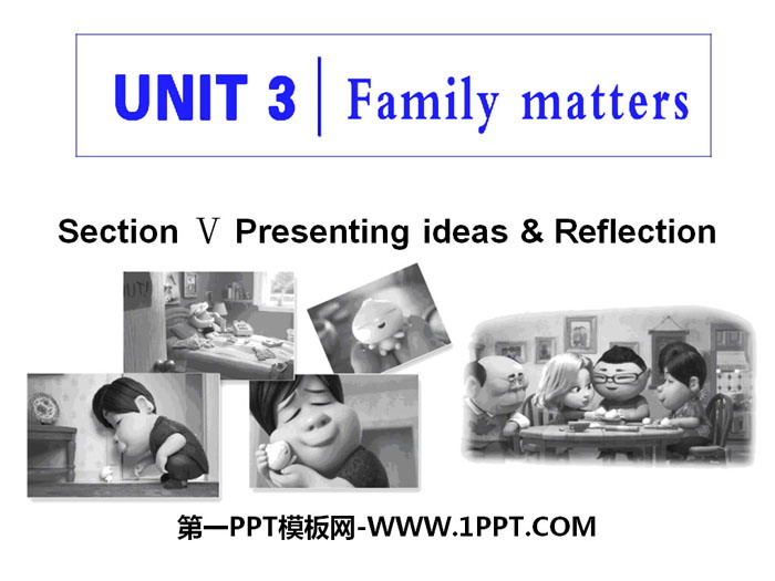 《Family matters》Section V PPT课件