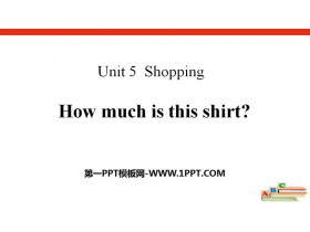 《How much is this shirt?》Shopping PPT