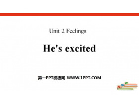 《He/s excited》Feelings PPT