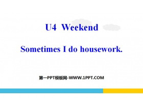 《Sometimes I do housework》Weekend PPT课件