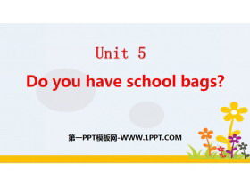 《Do you have school bags?》Shopping PPT课件
