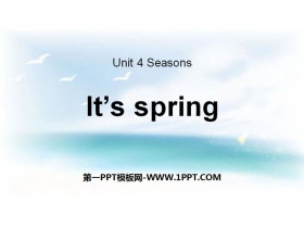 《It/s spring》Seasons PPT