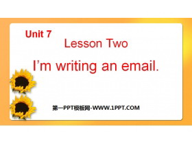 《I/m writing an email》Communications PPT