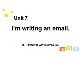 《I/m writing an email》Communications PPT课件